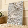 DIY Pearl Painting Starfish for Home Wall Decor with Frame(30x40cm)