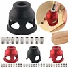 Right Angle Drill Hole Guide with 2-10 MM Drill Sleeve for Woodworking DIY Tools