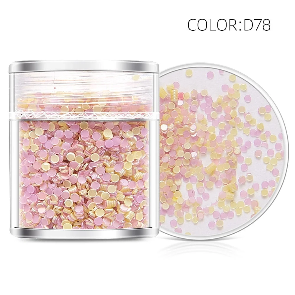 Nail Art Glitter Mix Sequins Color Powder Paillettes For Christmas Tree Party Decor DIY Clothing Sewing Accessories 322