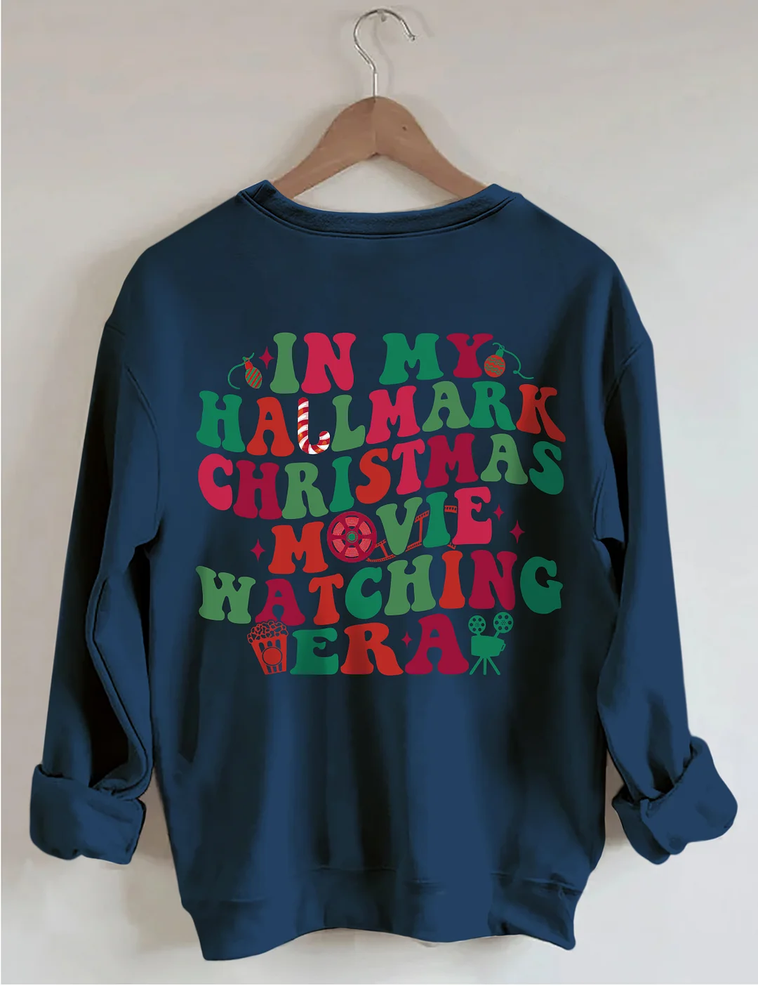 Christmas Movie Watching Era Sweatshirt