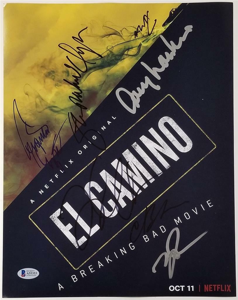 El Camino cast (7) signed 11x14 Photo Poster painting Matt Jones Baker Hankin ~ Beckett BAS COA