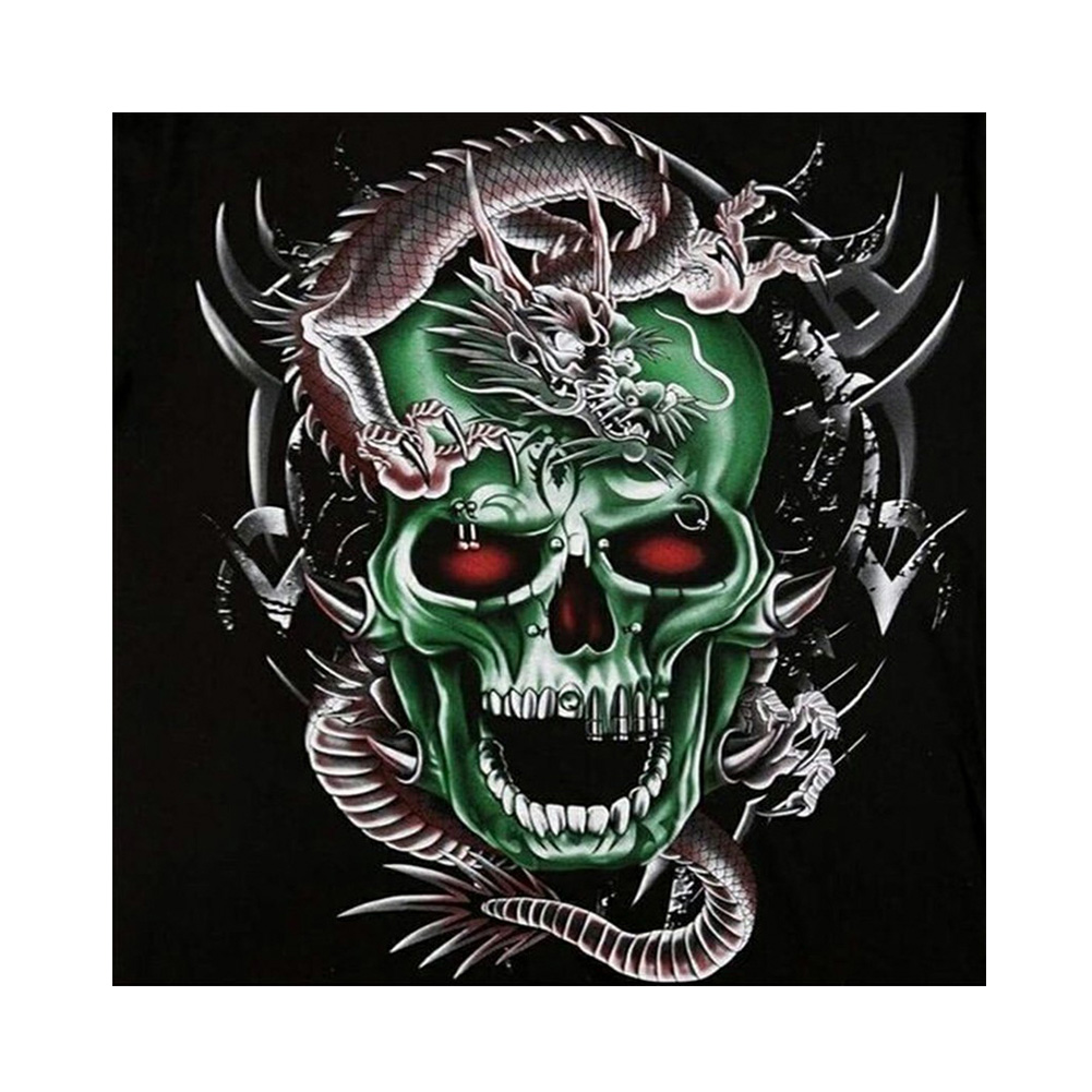 

Skull Dragon - Square Drill Diamond Painting - 30*30CM, 501 Original