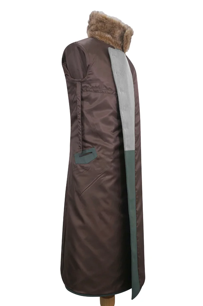   Elite German M1940 Waffe General Fur Collar Gabardine Greatcoat German-Uniform