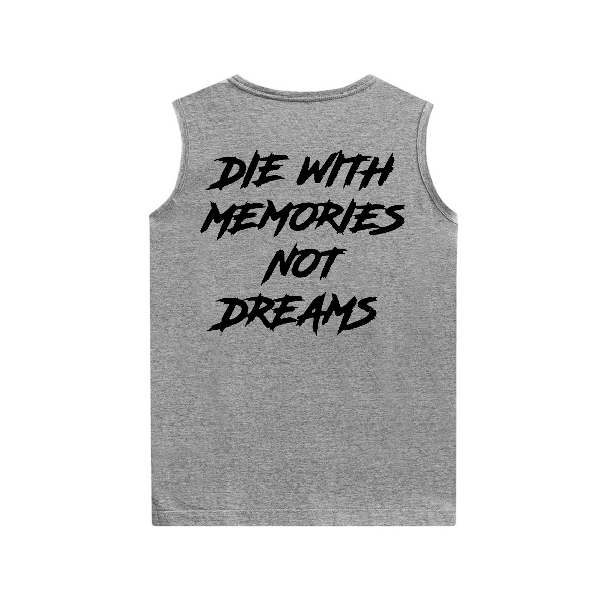 Livereid Die With Memories Not Dreams Printed Men's Vest - Livereid