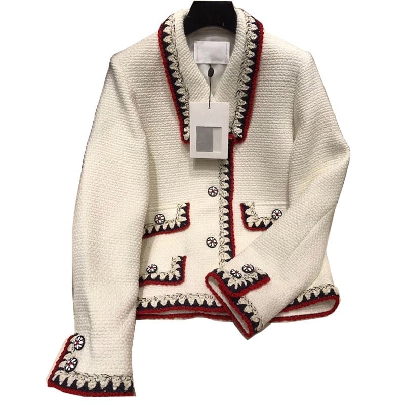 Coat women's autumn and winter foreign style versatile 2021 autumn new women's dress temperament small fragrance celebrity tempe