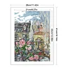 Morning In Paris-14CT Stamped Cross Stitch 29*41cm/11.42*16.14in tapestrymarket