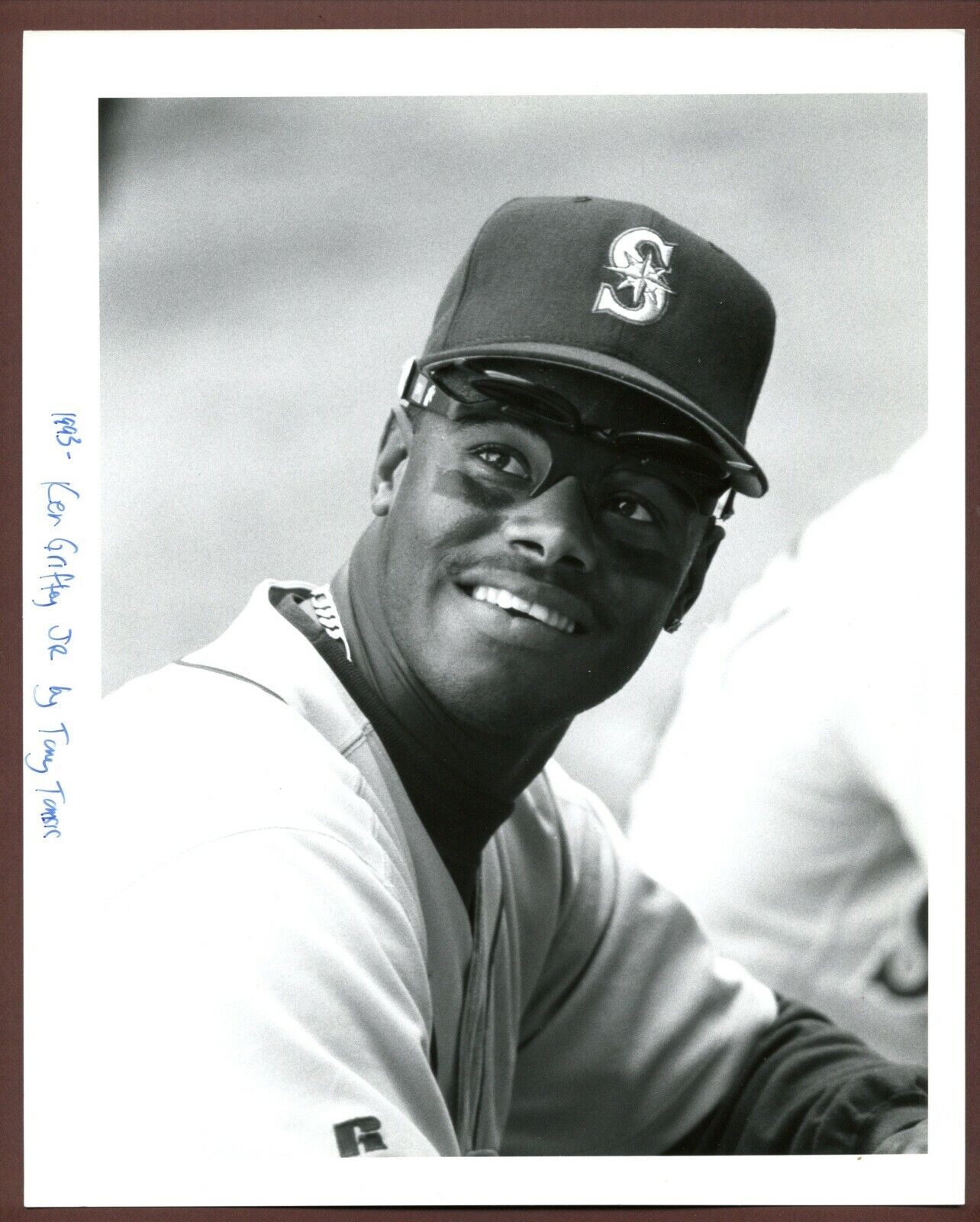 Ken Griffey Jr Seattle Mariners 1993 The Sporting News Collection Type 1 Photo Poster painting