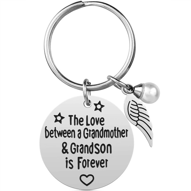 For Grandson - The Love Between Grandmother And Grandson Is Forever