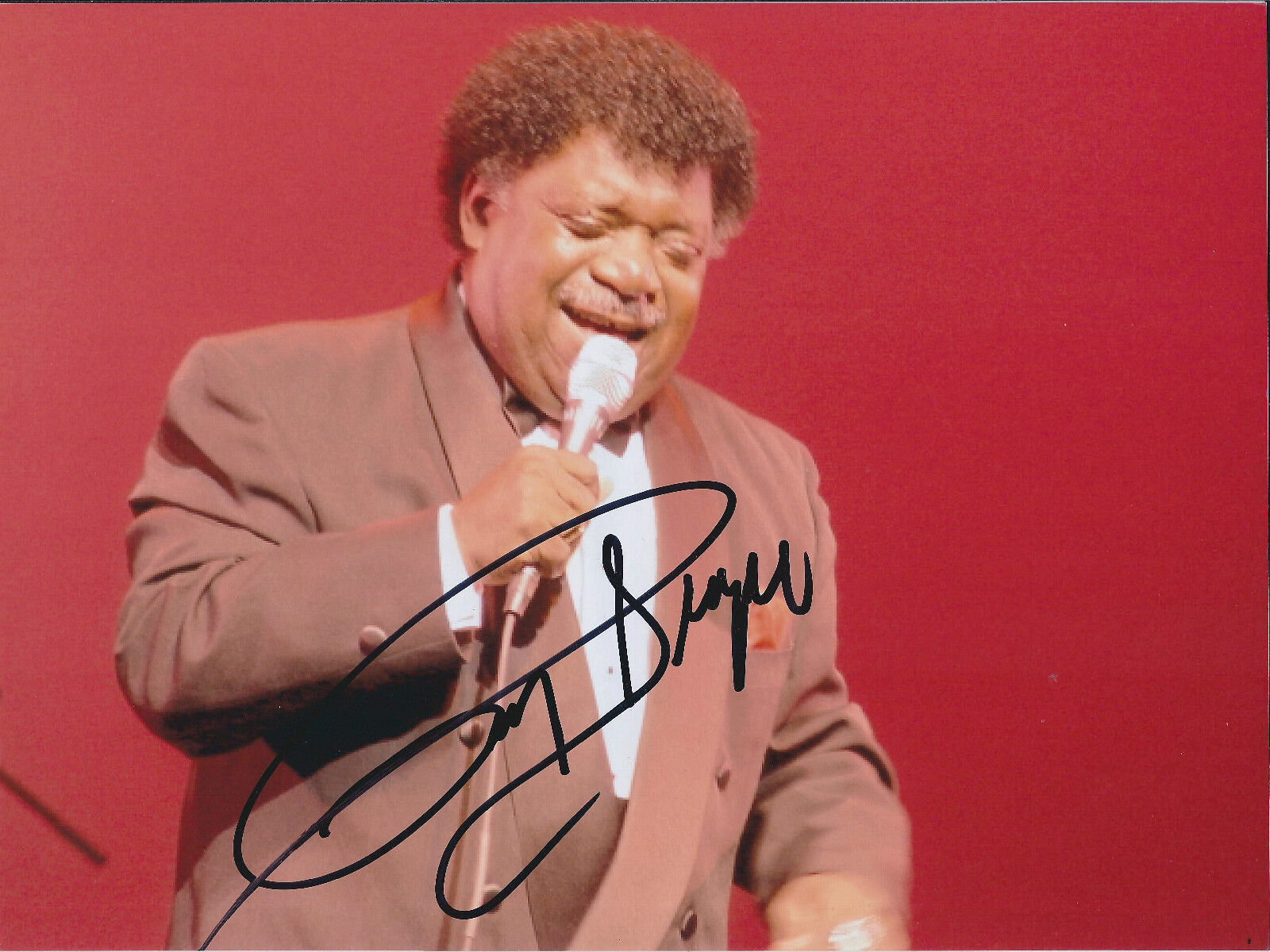 Percy SLEDGE RARE SIGNED Autograph Photo Poster painting AFTAL COA When A Man Loves A Woman