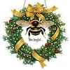 DIY Bee Acrylic Diamond Painting Hanging Ornaments