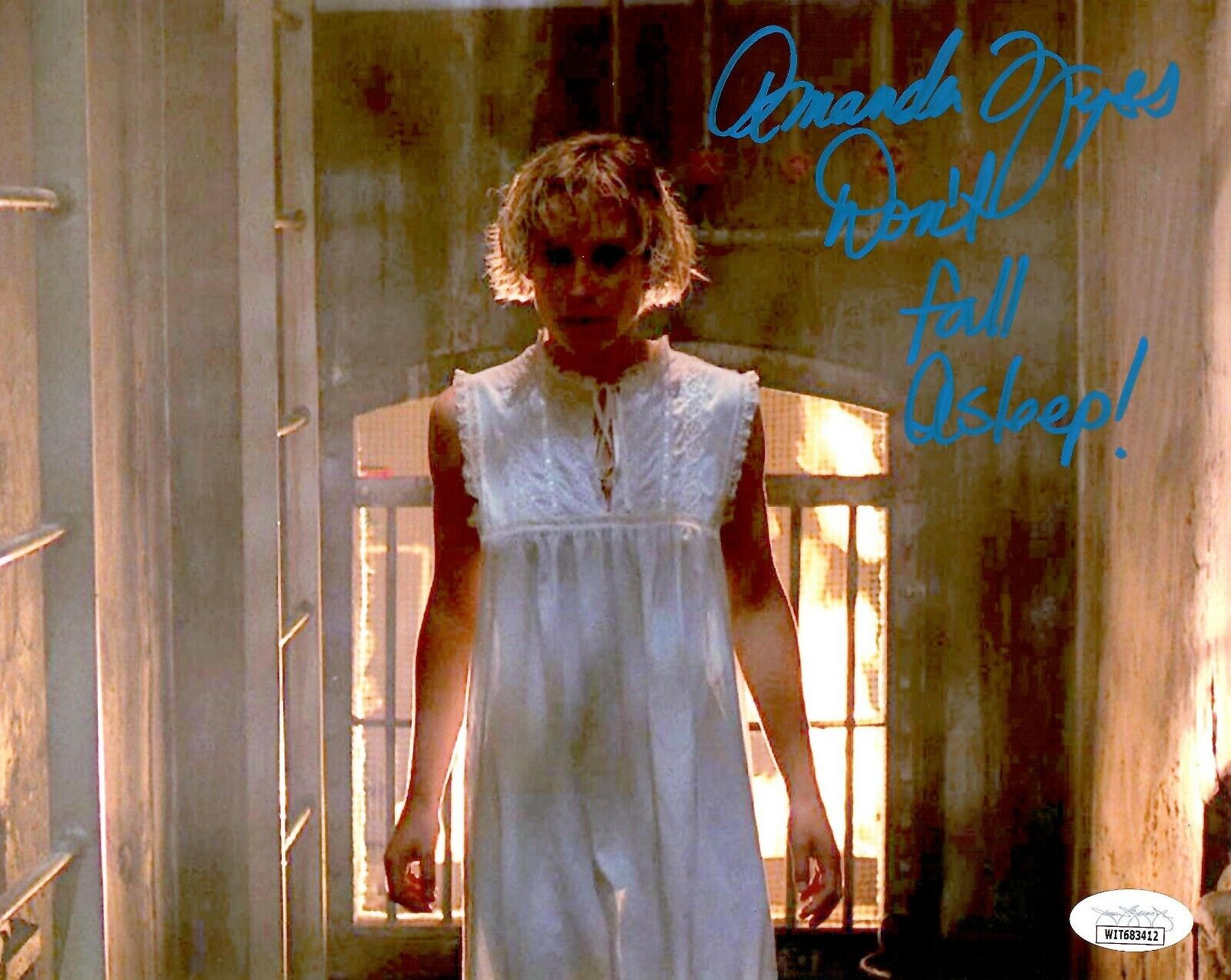 Amanda Wyss signed inscribed 8x10 Photo Poster painting A Nightmare on Elm Street JSA Witness