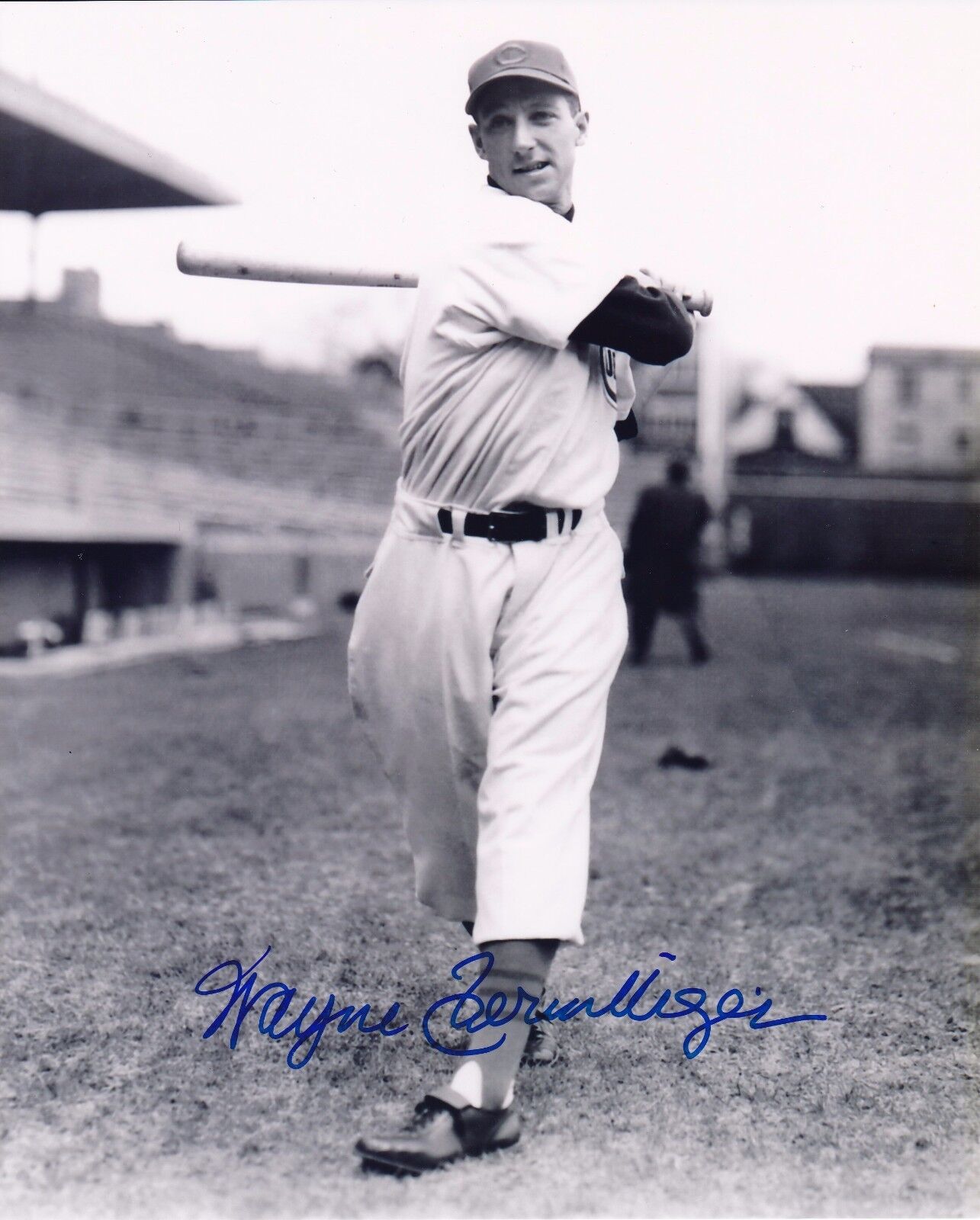 Wayne Terwilliger Autographed 8x10 Chicago Cubs #1  Shipping