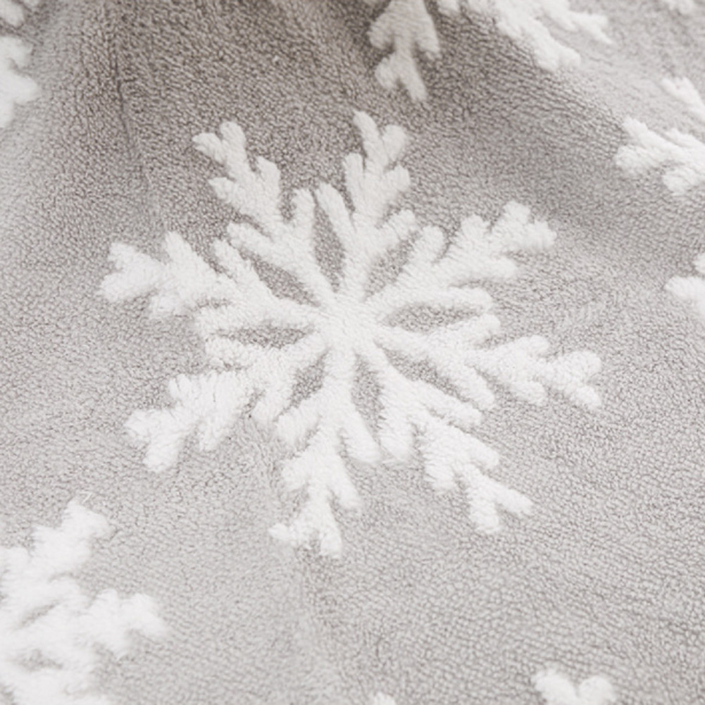 

Christmas Tree Skirt Snow Flake Pattern Snowflakes Xmas Tree Mat Ornament, 90cm, 501 Original