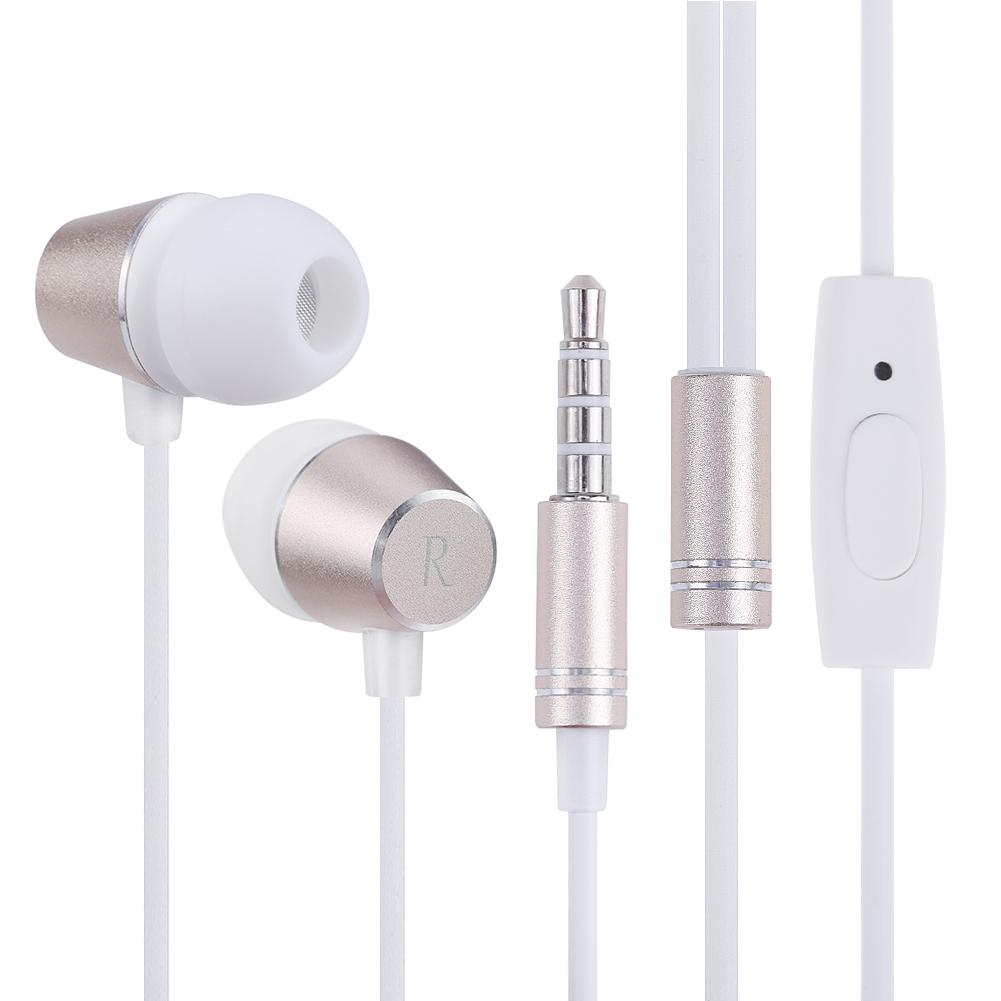 

Universal Metal In-ear Eeadphone Earbuds Line Control Stereo Sport Headset, 501 Original