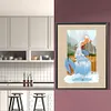 Diamond Painting -DIY Round Drill Silver-Haired Mermaid(50x60cm)