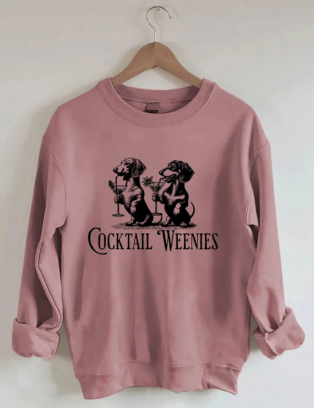 Cocktail Weenies Dachshund Sweatshirt