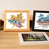 (2pcs) Maple City-14CT Stamped Cross Stitch 37*33cm(Bundle Sale)