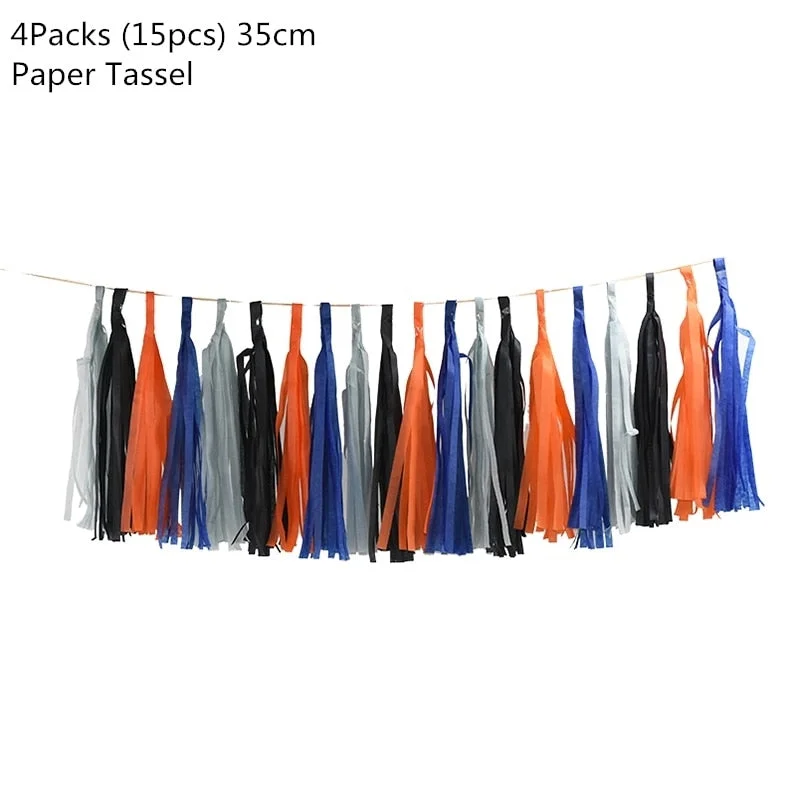 Outer Space Party Astronaut Rocket Ship Foil Balloons Galaxy/Solar System Theme Party Boy Kids Birthday Party Decoration Favors