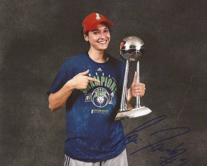 Cecilia Zandalasini signed Minnesota Lynx 8x10 Photo Poster painting autographed