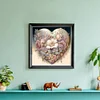 Love Flowers-11CT/16CT Stamped Cross Stitch 50*50cm/19.69*19.69in