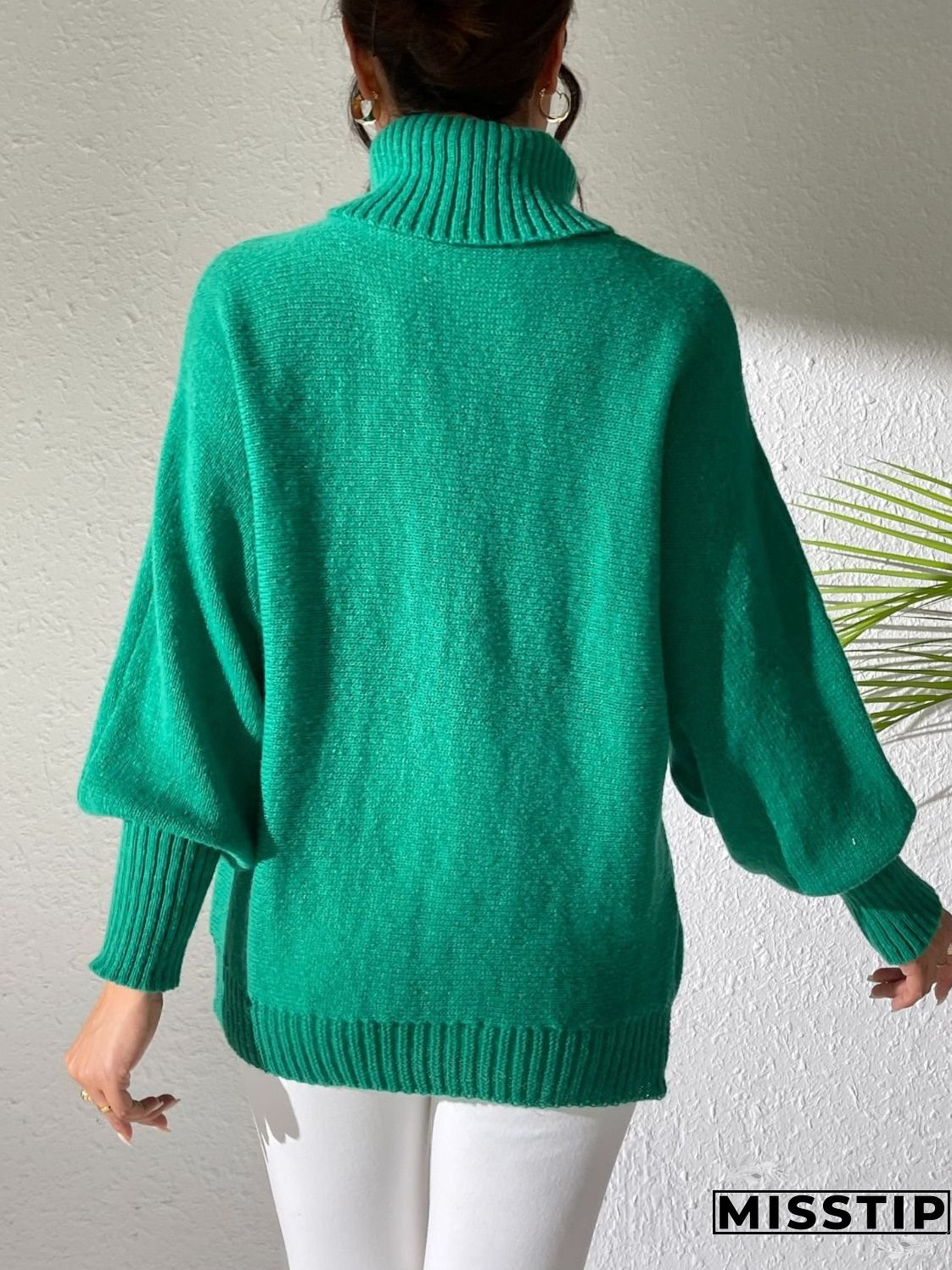 Turtleneck Long Sleeve Sweater