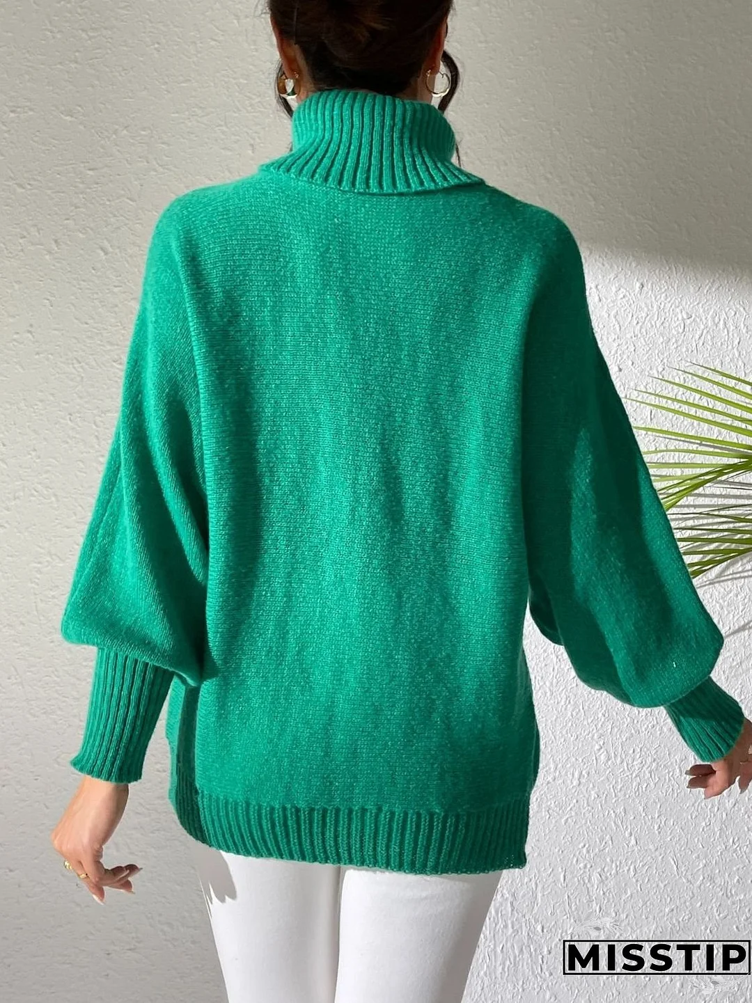 Turtleneck Long Sleeve Sweater