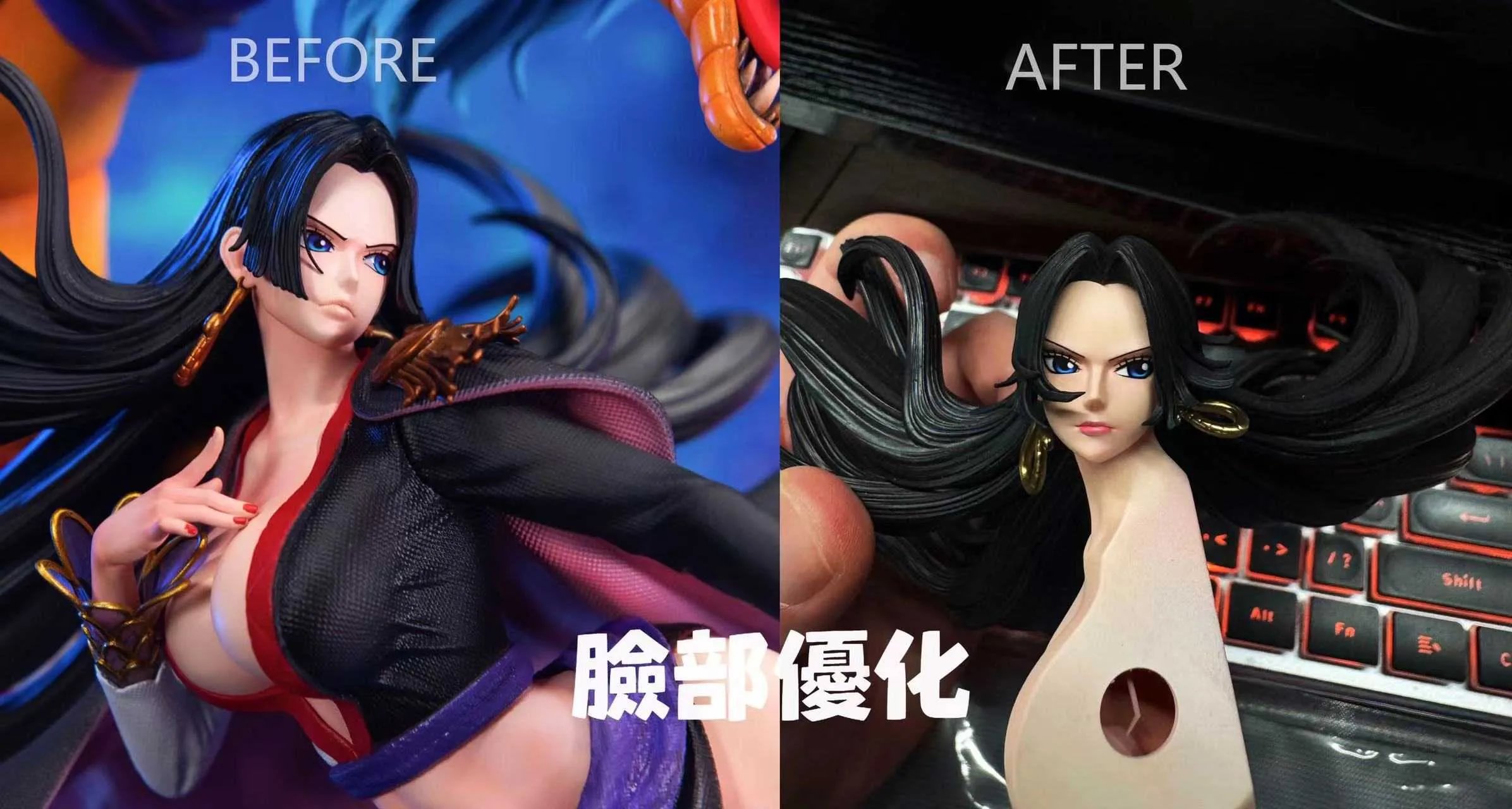 POP Scale Boa Hancock - ONE PIECE Resin Statue - Big Feeler Studio