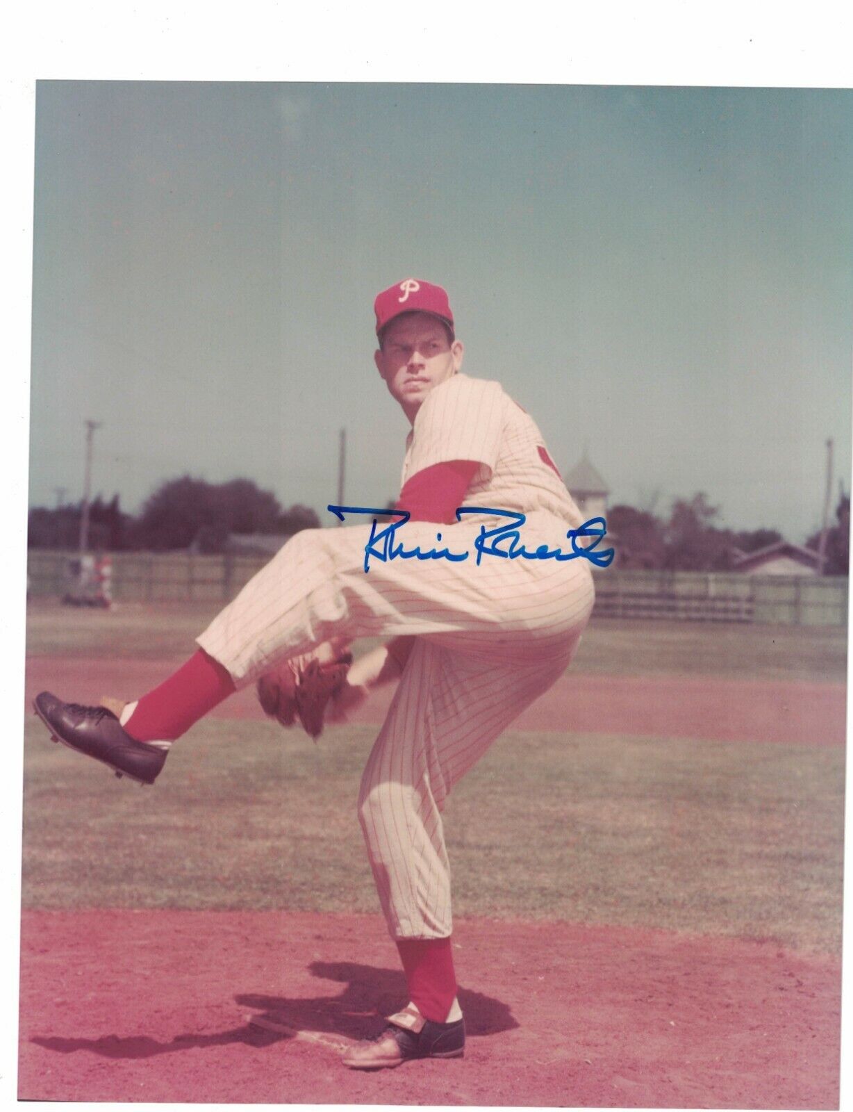 Robin Roberts Philadelphia Phillies 8 x 10 Photo Poster painting W/Our COA LML12