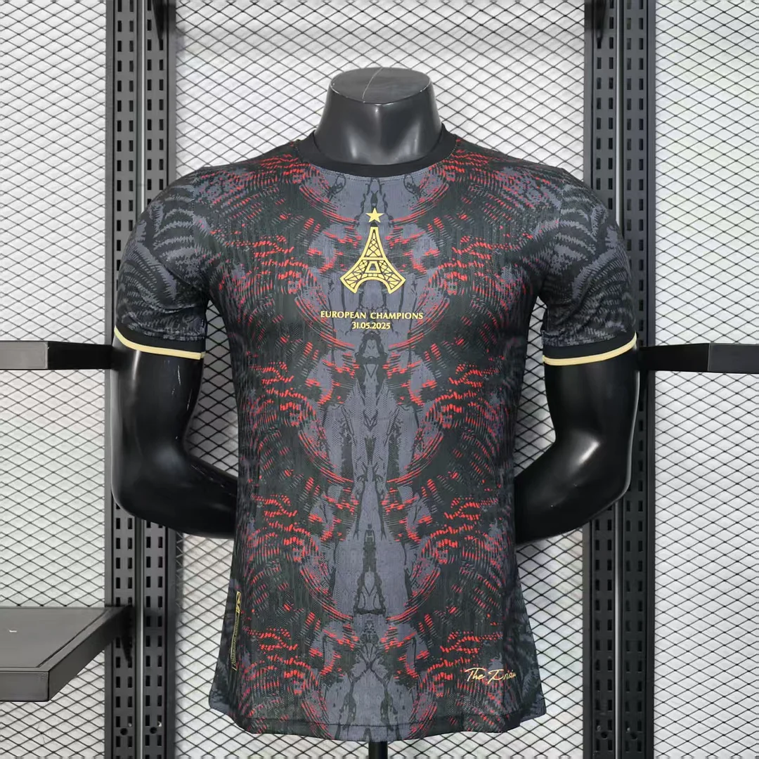 2025/26 Player Version Psg Paris Saint-Germain Champion Special Edition Football Jersey