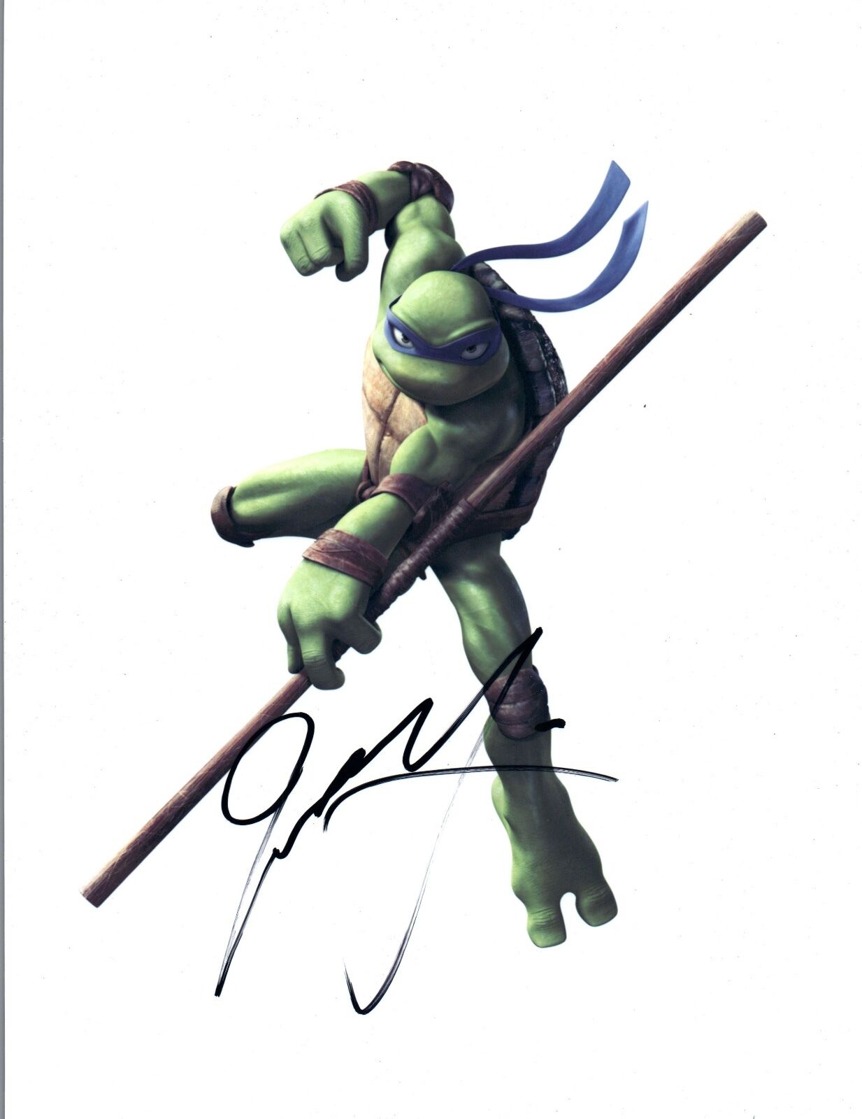 Jeremy Howard Signed Autographed 8x10 Photo Poster painting Teenage Mutant Ninja Turtles COA VD