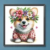 (Multi-Style)Dog-Partial Special Shaped Diamond Painting 30*30CM