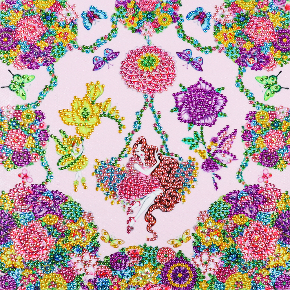 

Flower Girl - Special Shaped Diamond Painting - 30*30CM, 501 Original