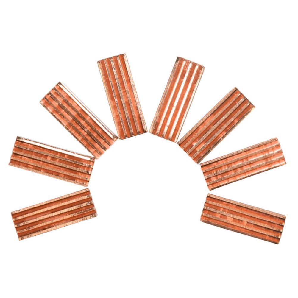 

8X Adhesive Sticker Copper Heatsink Laptop RAM Memory Chip Cooler Radiator, 501 Original
