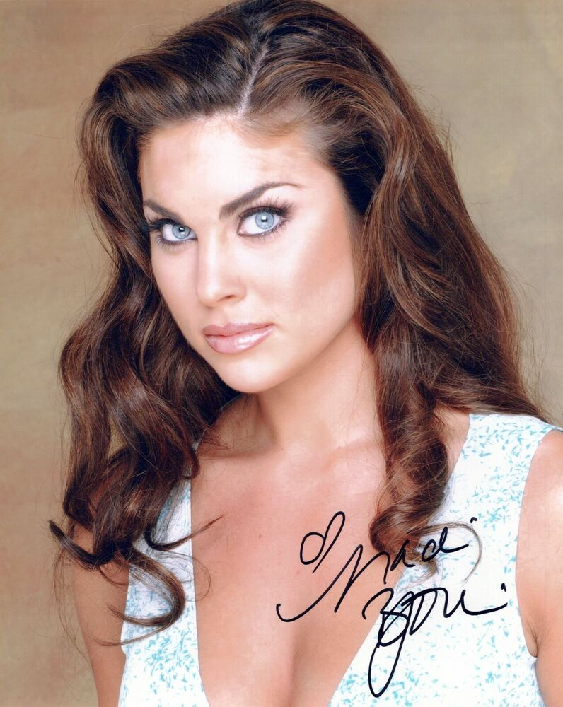 Nadia Bjorlin glamour shot autographed Photo Poster painting signed 8x10 #1