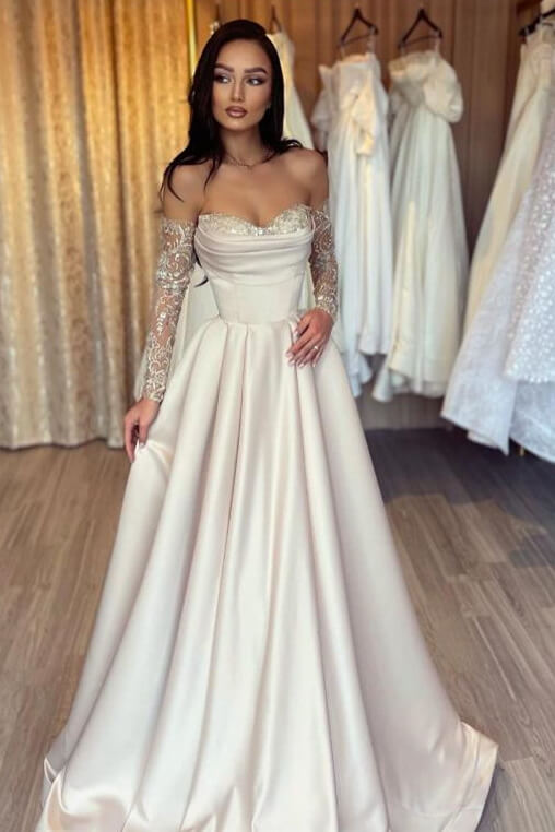 Chic Sweetheart A-Line Evening Gown With Sequins Long - lulusllly