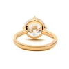 14K Yellow Gold 3ct Round Cut Diamond 4 Claw Prong Setting Solitaire Engagement Ring
