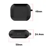 Replacement Charging Case Fit for Galaxy Buds3 FE (R420) No Earbuds 590mAh Charger Case Cradle Dock with Type-C Charge Cable