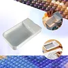 Organiseur de plateau de peinture en diamant Plateau de tri en diamant en plastique avec perles en diamants pour adultes, accessoires et outils pour c