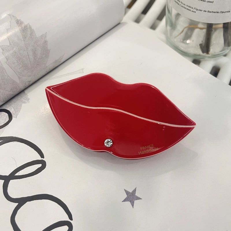 Sweet Women’s Solid Color Flower Acetic Acid Sheets Hair Claws