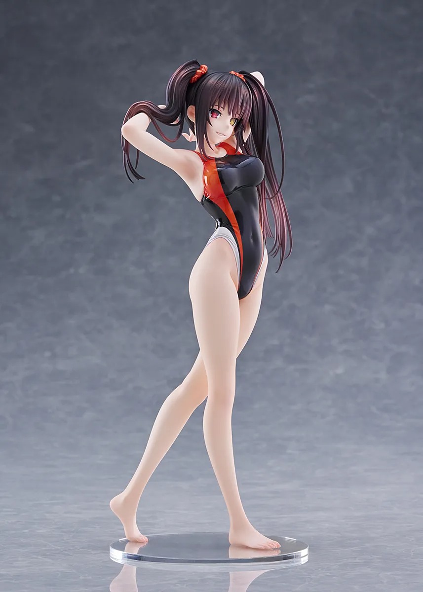 AMAKUNI - Swimsuit Silhouette Date A Live Kurumi Tokisaki Competition Swimsuit Ver. 1/7 Complete Figure (Licensed)-