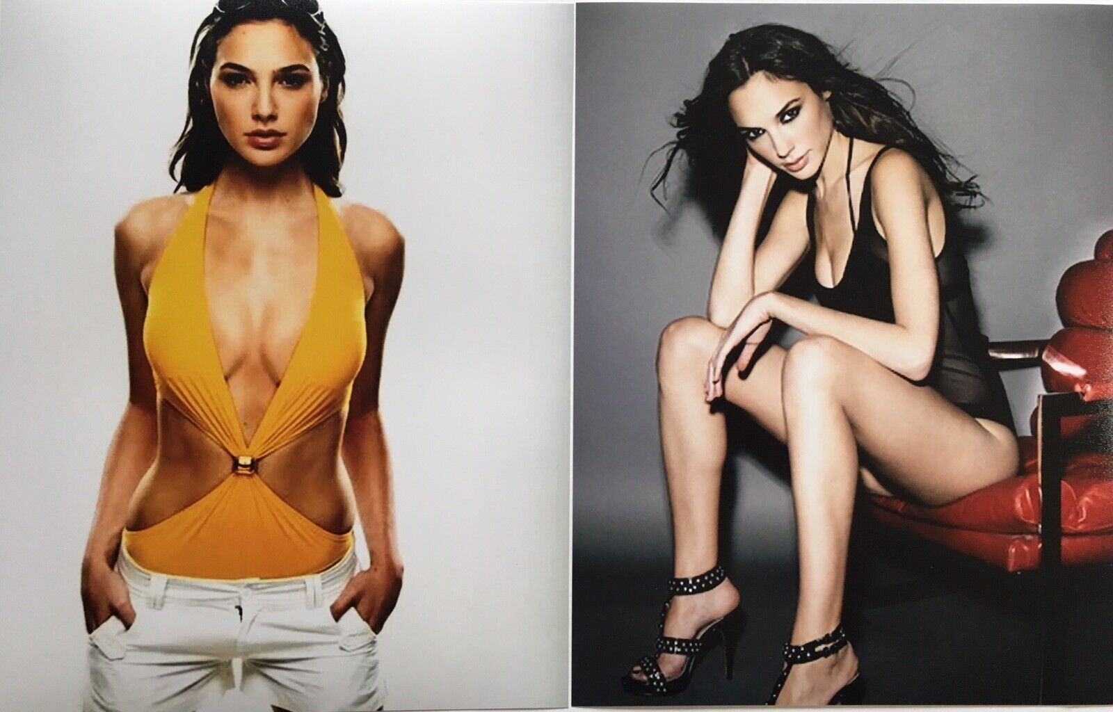 Gal Gadot Photo Poster painting 8x10 Lot Wonder Woman ; 2 Prints Photo Poster paintinggraphs WW84 Photo Poster painting