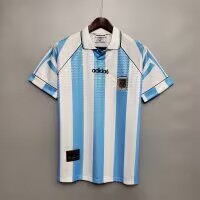 Retro 1996/1997 Argentina Home Football T-Shirt Thai Quality