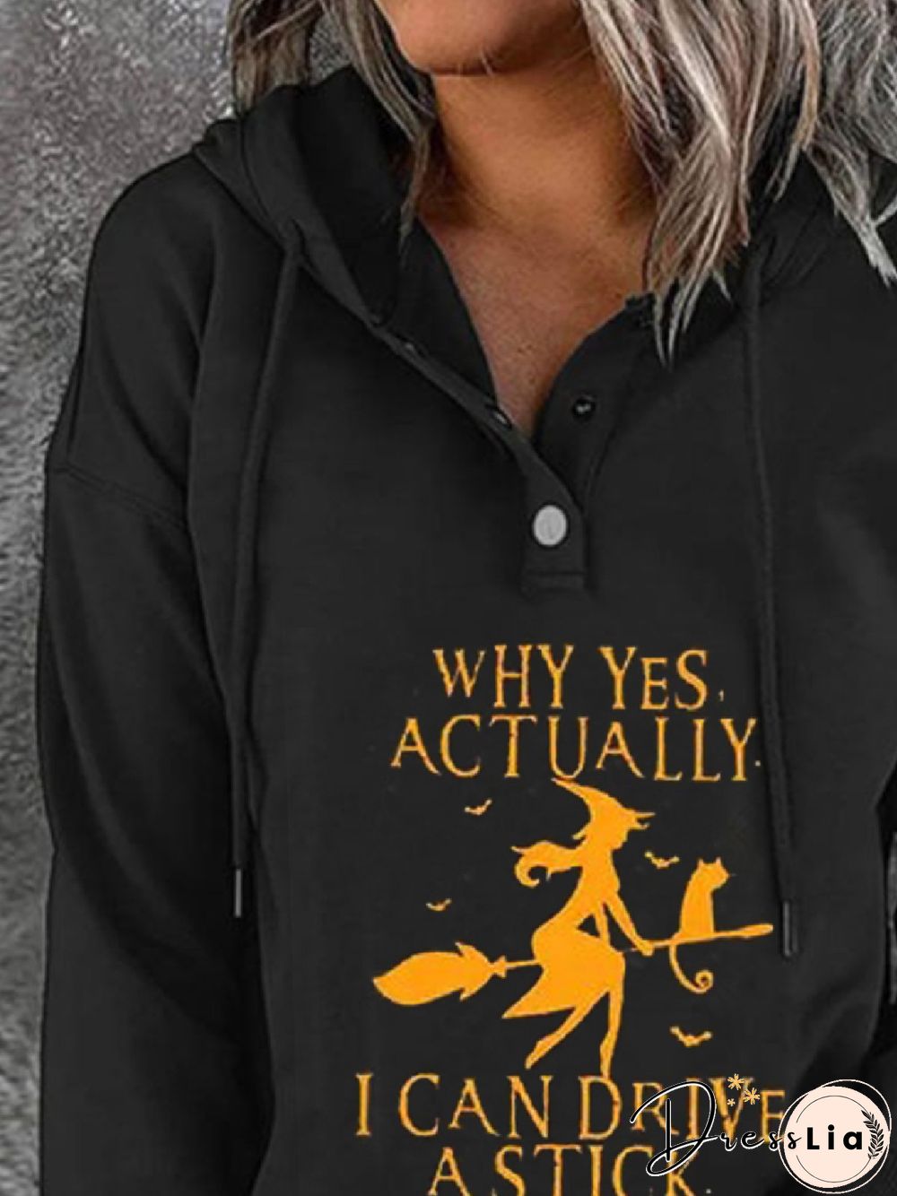 Casual Halloween Hooded Long Sleeve Letter Loosen Sweatshirts