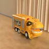 🦖Nouvel Ensemble de Jouets de Piste de Camion d&rsquo;Ing&eacute;nierie Transformant les Dinosaures