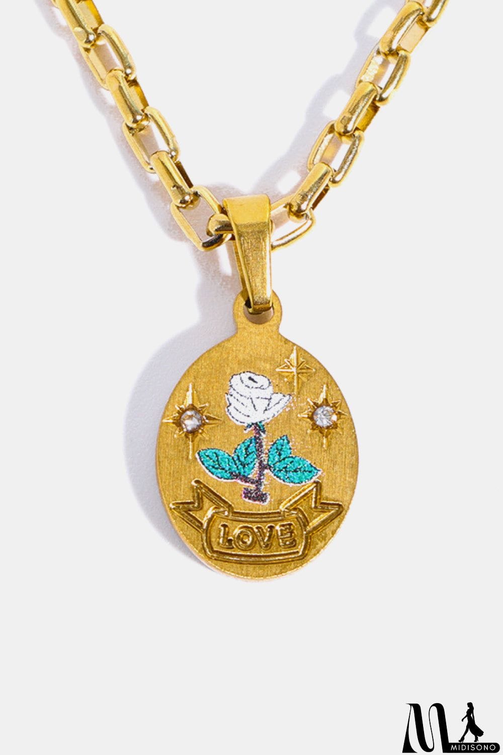 MidiSono - Stainless Steel 18K Gold-Plated Necklace