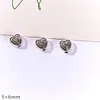 Antique Silver Butterfly Letters Alloy Beads DIY Jewelry