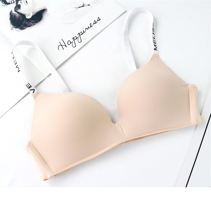 Women Bra Sexy Seamless Bras Bralette Wireless Push Up Bra Brassiere for Female Underwear Fitness Lingerie A/B Cup Solid Color