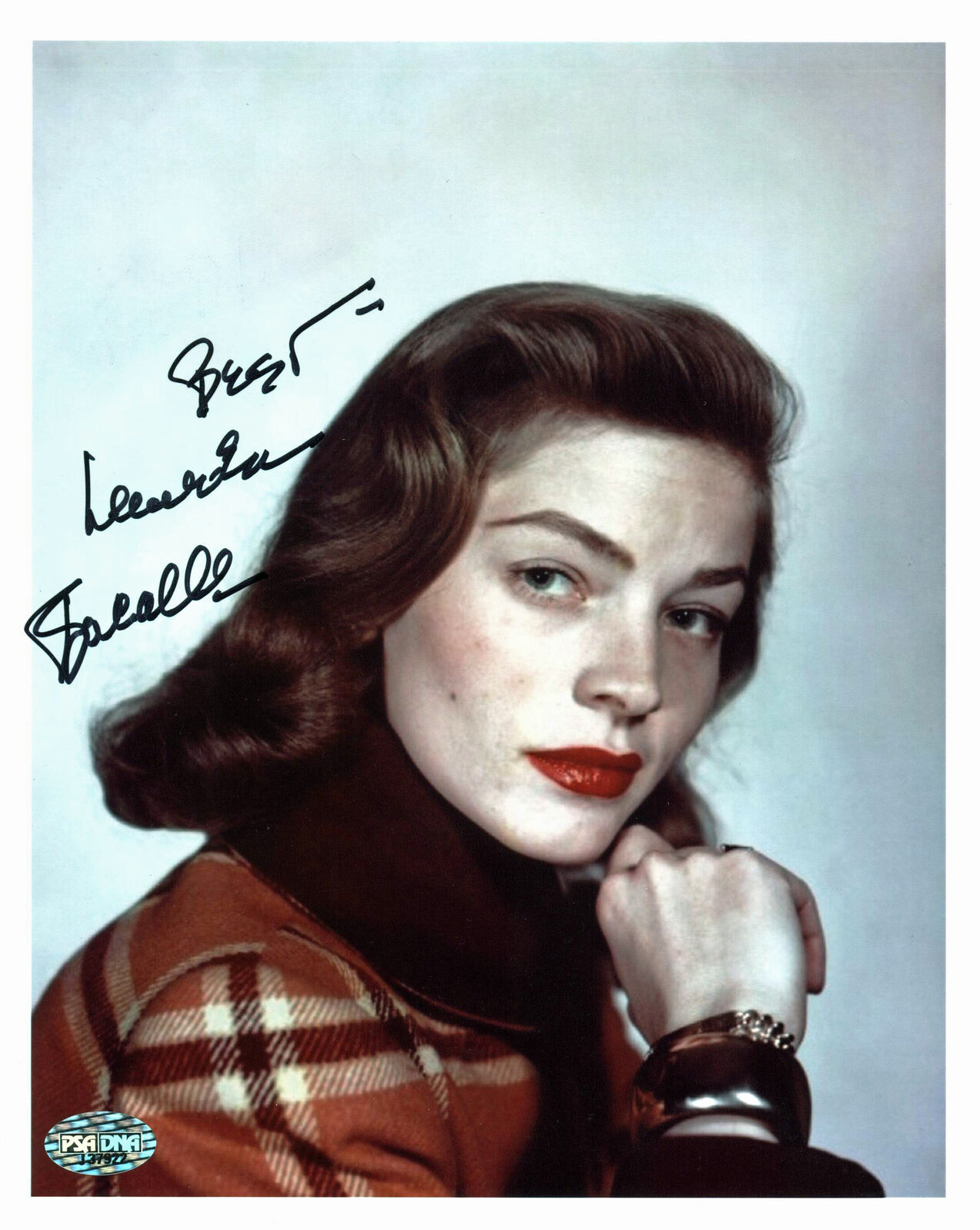 Lauren Bacall Authentic Signed 8x10 Photo Poster painting Autographed PSA/DNA #J37922