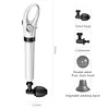 Toilet Plunger Manual Air Drain Blaster Applied To Kitchen Bathroom Clogged Pipe