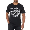 By Faith Printed Men's Short Sleeves T-Shirt